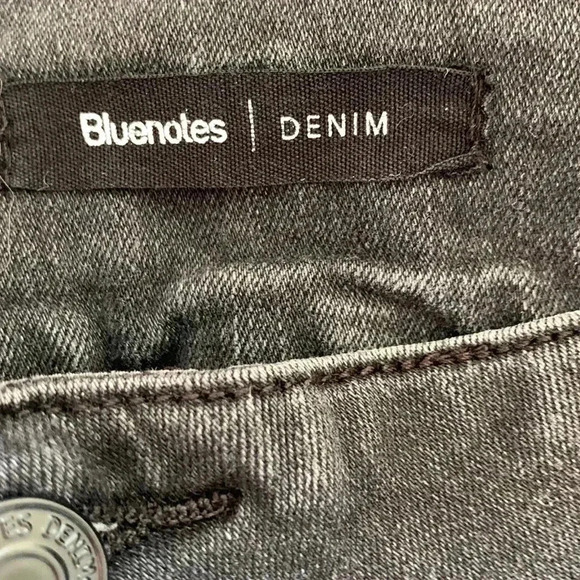 Bluenotes black high waist, skinny jeans 25 x  27 - Picture 4 of 7